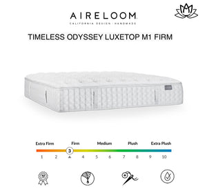 AIRELOOM TIMELESS ODYSSEY LUXETOP M1 FIRM 15.5